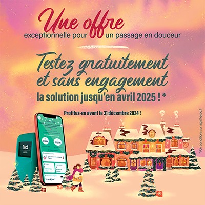 Testez gratuitement et sans engagement la solution jusqu'en avril 2025 !*